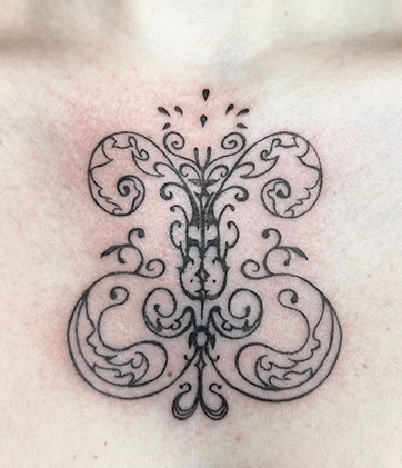 tattoo,aces,high,alex,rockoff,alexrockoff,west,palm,beach,traditional,neotraditional,beetle,beatle,flower,sunflower,floral,color