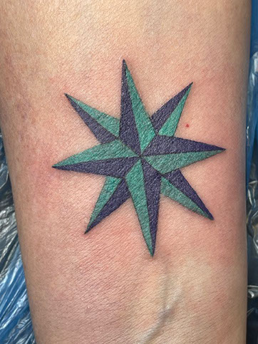 tattoo,aces,high,alex,rockoff,alexrockoff,west,palm,beach,traditional,neotraditional,beetle,beatle,flower,sunflower,floral,color