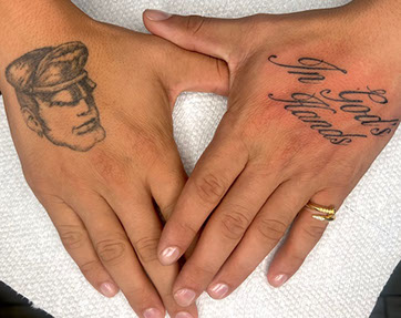 tattoo,aces,high,alex,rockoff,alexrockoff,west,palm,beach,traditional,neotraditional,beetle,beatle,flower,sunflower,floral,color