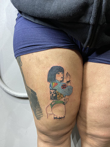 tattoo,aces,high,alex,rockoff,alexrockoff,west,palm,beach,traditional,neotraditional,beetle,beatle,flower,sunflower,floral,color